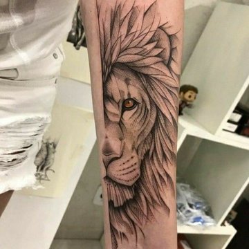 tatuaj zodia leu