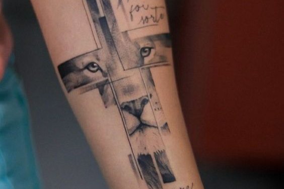 tatuaj cu cruce
